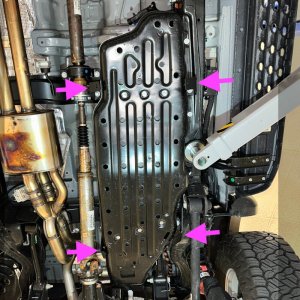 Ford Ranger Raptor Skid Plate - Rival 4x4 - Aluminum Gas Tank - `24-`26
